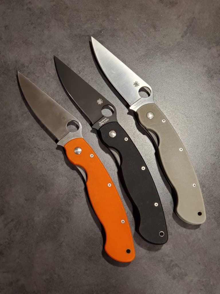 Spyderco Military Review