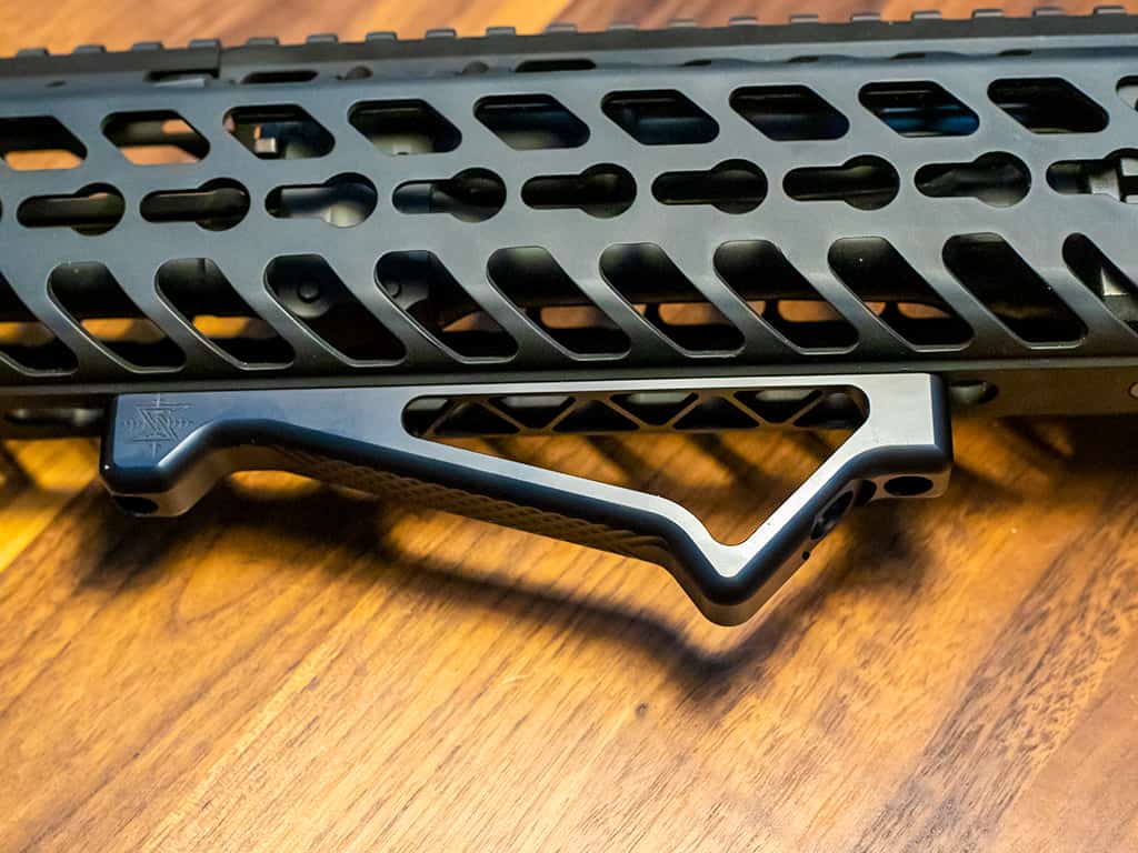 mpx sig foregrip angled upgrades complete.